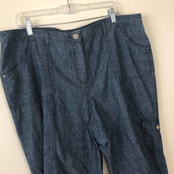 Karen Scott Capris/Culottes Size 18 - Picture 2 of 11